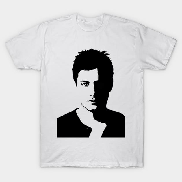 Jensen Ackles Stencil T-Shirt by SiobhansShop